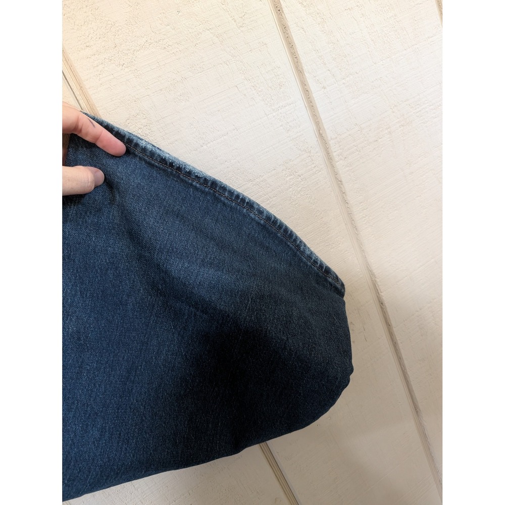 American Eagle Low-Rise Flare Jean   Lace Trim Size 4 - Picture 7 of 13